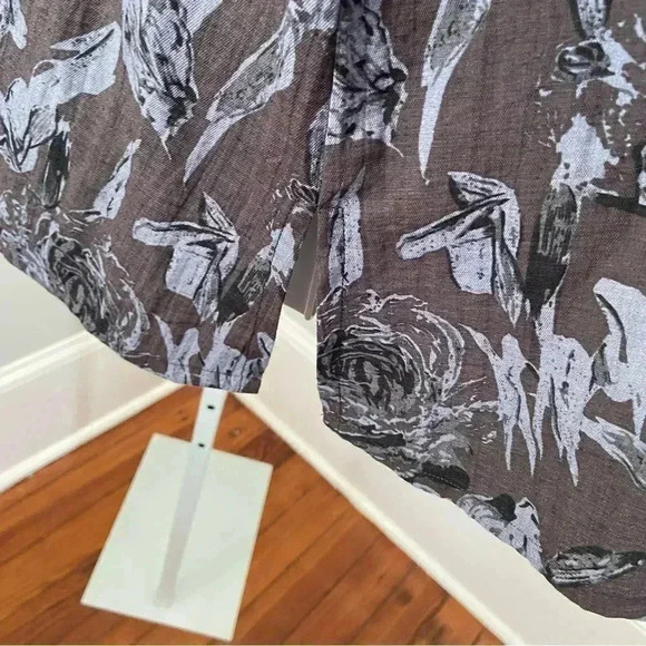 Habitat Clothes to Live In Linen Blend Tunic Top - Picture 6 of 8